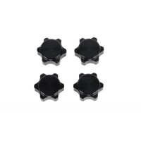 Ecrous de roues noir 17mm (4p) T2m