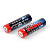 Accus Li-Ion 3,7V 2000mah (18650)