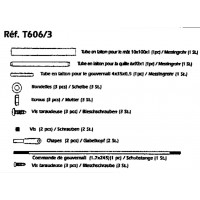 T2M Sea-Cret Set pièces T606/3