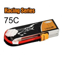 Accu LiPo Tattu 1800mAh 3S 11,1V 75C XT60 Racing series