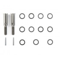 Paire d'axes de roue renforcés pour M-Chassis