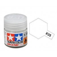 Pot Tamiya X-35 Vernis Transparent Acrylique satiné 10ml