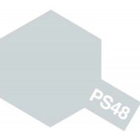 Bombe Lexan Tamiya PS-48 Argent métal
