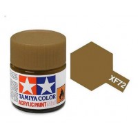 Pot de peinture acrylique Tamiya XF-72 Brun JGSDF mat 10ml