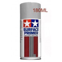Bombe Tamiya Apprêt Gris 180ml Plastique-métal