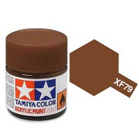 Pot de peinture acrylique Tamiya XF-79 Linoleum Pont mat 10ml