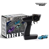 Turbo Racing Micro Drift Bleu 1/76e