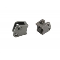 Supports de tirants inférieurs ALU CNC gun (2) - WRAITH - RIDGECREST 