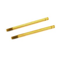 Tiges d'amortisseurs 3x47mm traitées Nitrure Titane - TRX-4