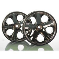 Jante noire chromée 5 batons all-Star 2,8''avant – la paire – VXL