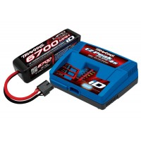 ∆ Combo Traxxas Chargeur EZ-PEAK Plus 4s 2981G avec 1 LiPo 6700 4s 2890X