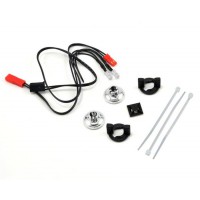 Lumières + support pour Grave Digger 1/10
