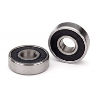 Roulements à billes flasqués étanches noir 6x16x5mm