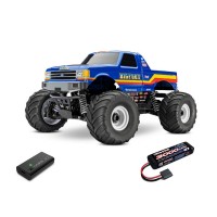 Traxxas BigFoot 4X4 BL-2s HD Clipless 1/10e Accu + Chargeur SUR-COMMANDE