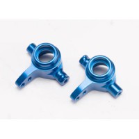 Fusées de direction ALU BLEU GAUCHE/DROIT (2)  - Traxxas