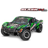 Traxxas SLASH 4x4 VXL Clipless Vert TSM HD 1/10e SUR-COMMANDE