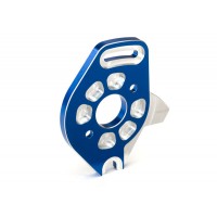 Plaque support moteur Option en aluminium 6061-T6 Bleue