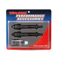 Amortisseurs GTR longs ALU anodisé dur - Traité PTFE avec tiges TiN