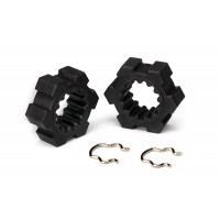Hexagones de roues et circlips (2) X-Maxx