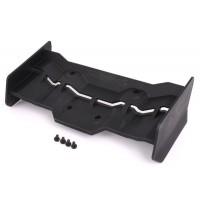 Aileron Noir avec vis 4x12 mm (4) - Traxxas XRT