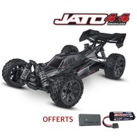 Traxxas Jato 4x4 BL-2s Noir Accu + Chargeur SUR-COMMANDE