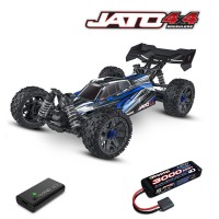 Traxxas Jato 4x4 BL-2s Bleu Accu + Chargeur