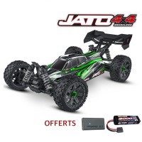 Traxxas Jato 4x4 BL-2s Vert Accu + Chargeur SUR-COMMANDE