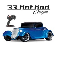 Traxxas Hot Rod Coupé Bleu 4x4 Brushed RTR 1/10e SUR-COMMANDE