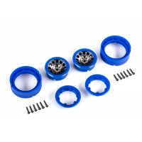 Roues, 1.0", Method Race Wheels 105 Beadlock (bleues, beadlock) TRX-4M 