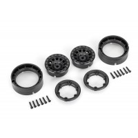 Roues, 1.0", Method Race Wheels 105 Beadlock (noires, beadlock) TRX-4M 