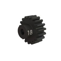 Pignon moteur Acier renforcé 18 dents - Module 32dp/M0.8 - axe 3.2mm