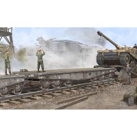 1/35ème Trumpeter Schwere Plattformwagen Type SSymes 80