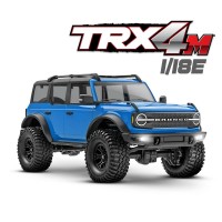 Traxxas TRX-4M Ford Bronco 1/18e Bleu - Prêt à rouler SUR-COMMANDE