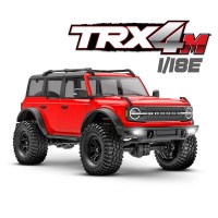 Traxxas TRX-4M Ford Bronco 1/18e Rouge - Prêt à rouler SUR-COMMANDE