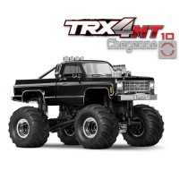 Traxxas TRX-4MT Cheyenne K10 1/18e Noir - Prêt à rouler SUR-COMMANDE