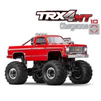 Traxxas TRX-4MT Cheyenne K10 1/18e Rouge - Prêt à rouler SUR-COMMANDE