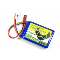 Accu LiPo ABSIMA TX 2S 7.4V 1200mAh SC (JST/BEC Plug) 