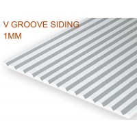 4060-Evergreen Plaque "V" 152x304x1x1,52mm