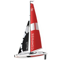 Volantex rc Voilier COMPASS 65CM - Prêt à naviguer