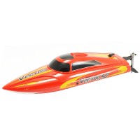 Volantex rc Vector 30 Mini Racing Boat Rouge - Prêt à naviguer