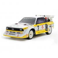 Carisma GT24 Audi Sport Quattro S1 WRC 1985 4x4 brushless 1/24e Prête à rouler SUR-COMMANDE
