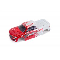 Carrosserie Arrma Granite 4x4 BLX peinte et décorée rouge