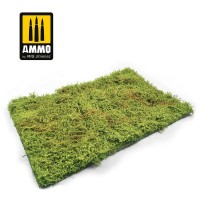Tapis de fibre Printemps Champs sauvages avec buissons 230x130mm Ammo