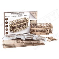 Wooden city - Bus Londonien