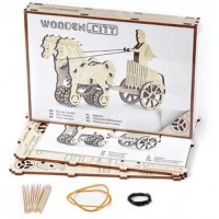 Wooden city - Char Romain