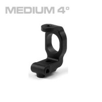 Porte fusée gauche carbone 4° Medium - RUBBER-SPEC - T2/3/4...
