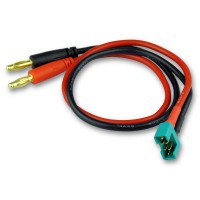 Cordon de charge bananes 2,2,5mm² 30cm vers mâle Multiplex