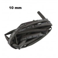 Gaine thermorétractable 10mm x 1m noire