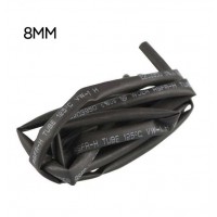 Gaine thermorétractable 8mm x 1m noir