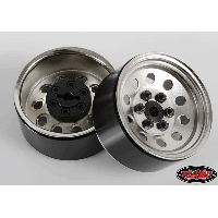 Jante acier RC4WD Pro10 1.9 Stamped Beadlock (Silver) 2 paires 1/10 Crawler